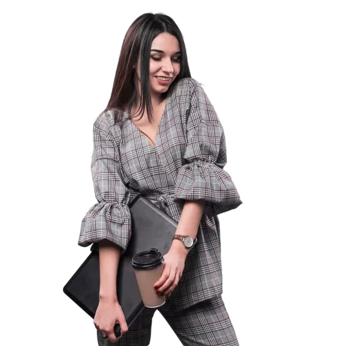 Plaid Chic Suit