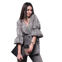 Garnitur Plaid Chic